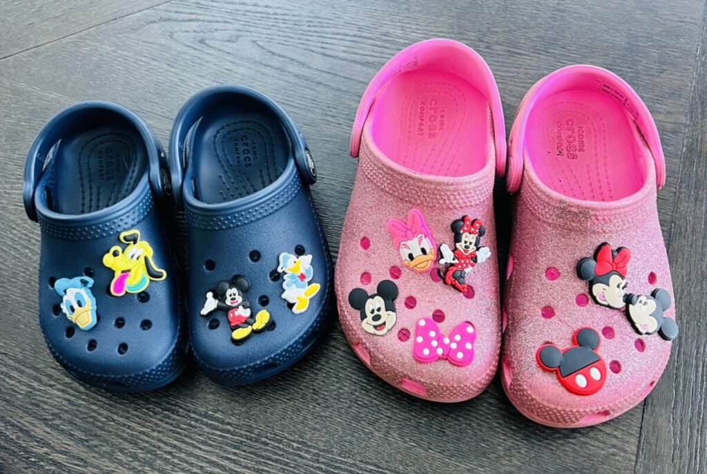 Children’s Crocs with Disney shoe charms